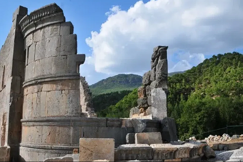 26 Nisan Şar Antik Kenti- Obruk Şelalesi- Feke Kalesi- Karakilise