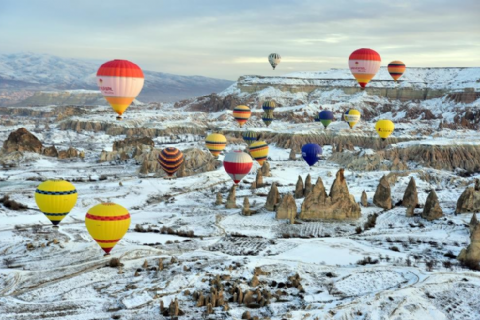 31 Ocak- 01 Şubat Sömestr Özel 1 Gece Konaklamalı Kapadokya- Erciyes Turu