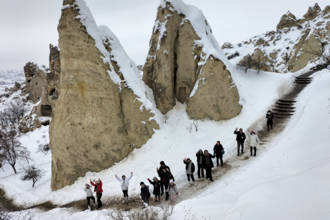 31 Ocak- 01 Şubat Sömestr Özel 1 Gece Konaklamalı Kapadokya- Erciyes Turu